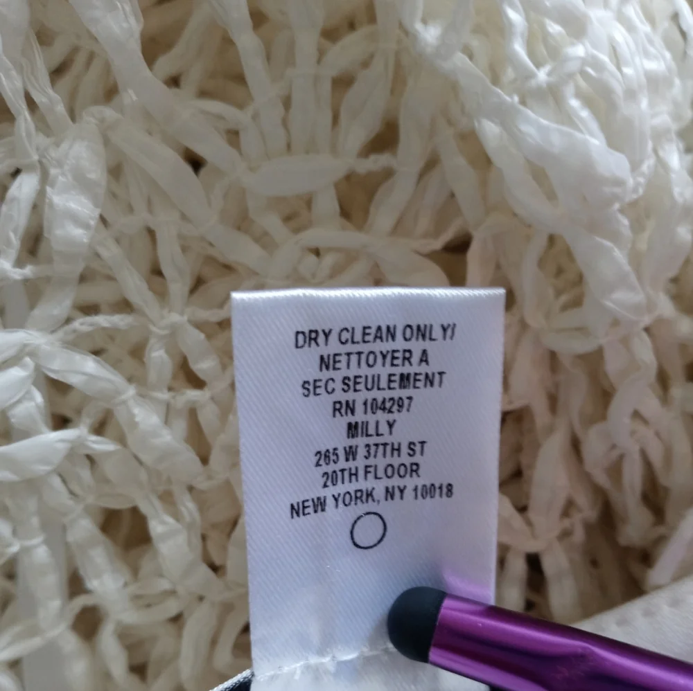 Milly Raffia Netting Cocktail Coat